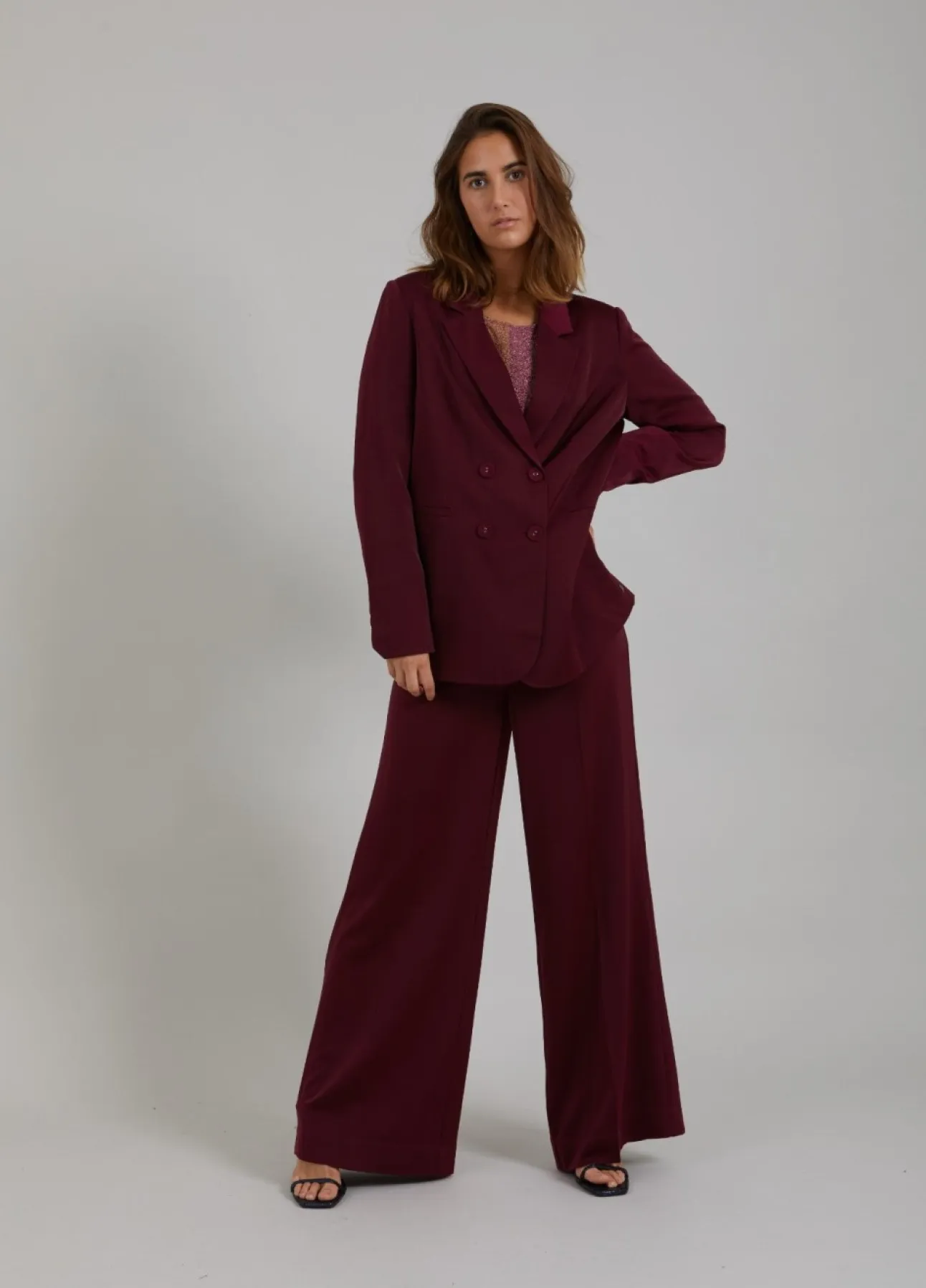 Kvinde Coster Copenhagen Blazers^Afslappet Blazer M. Slids Og Knapper
