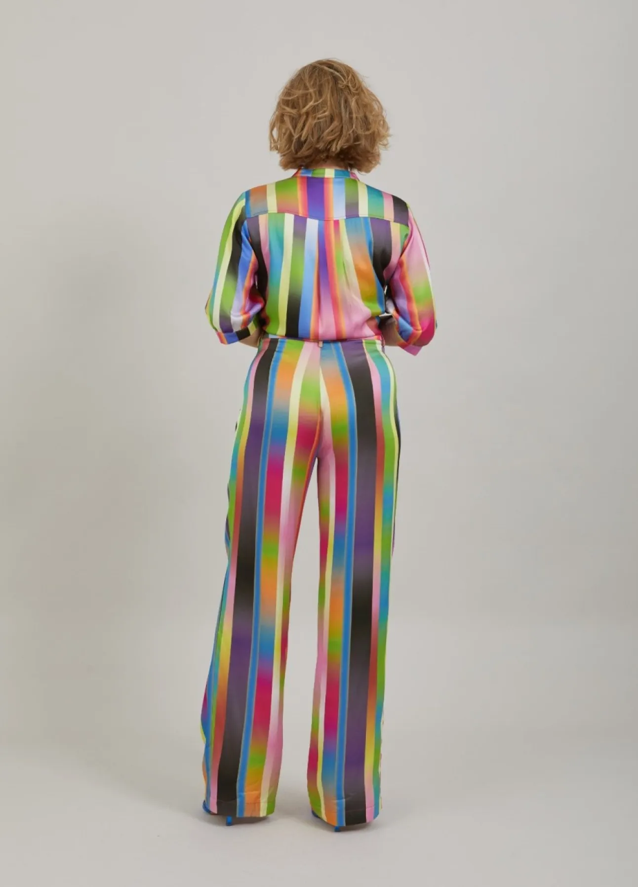 Kvinde Coster Copenhagen Bukser^Bukser M. Faded Stribe Print