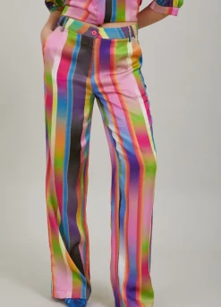 Kvinde Coster Copenhagen Bukser^Bukser M. Faded Stribe Print