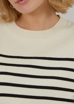 Kvinde Coster Copenhagen Strik^Cc Heart Collins Comfy Stribe