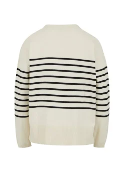Kvinde Coster Copenhagen Strik^Cc Heart Collins Comfy Stribe