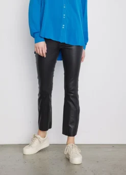 Kvinde Coster Copenhagen Bukser^Cc Heart Cropped Læderleggings