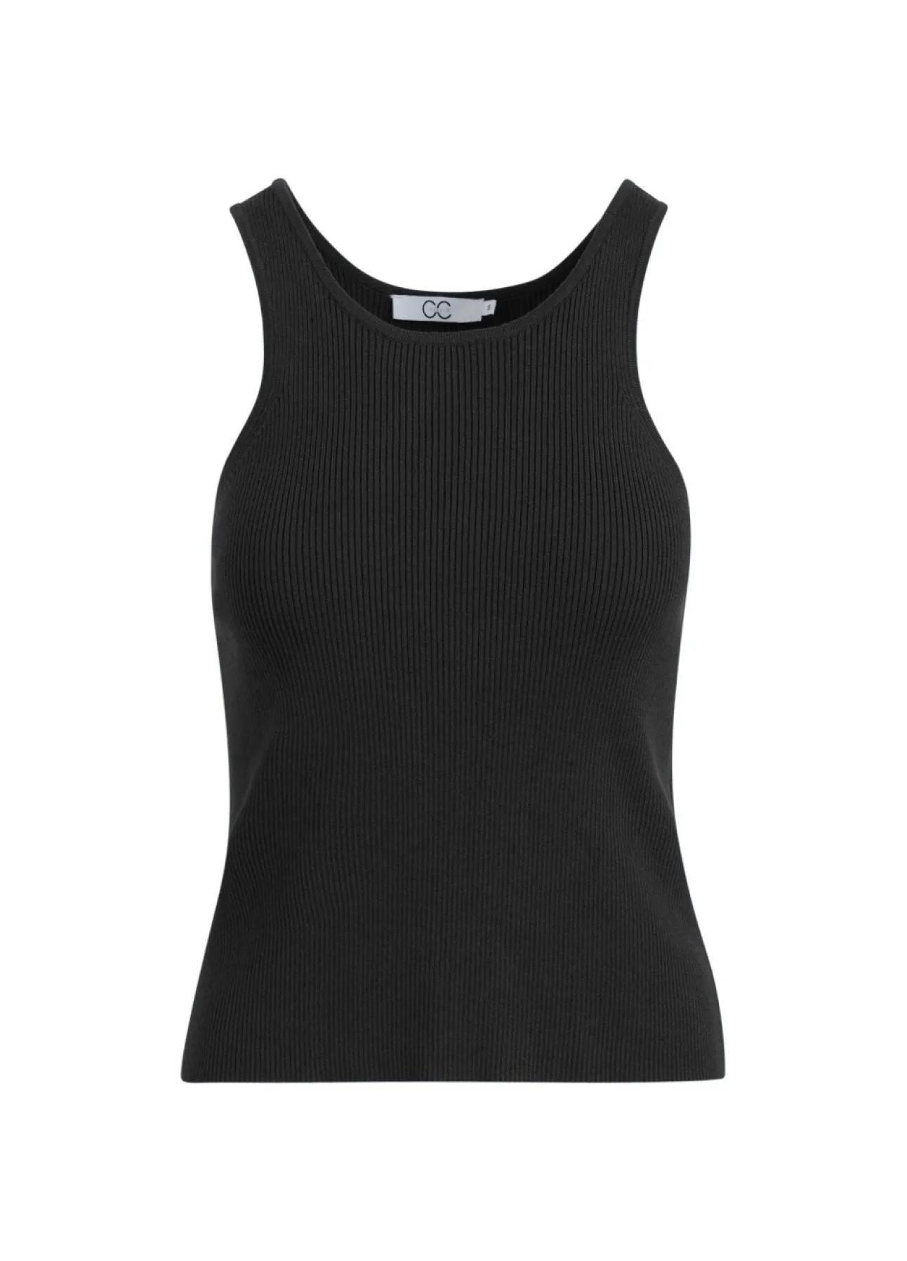 Kvinde Coster Copenhagen Strik^Cc Heart Elena Halterneck Strik Top