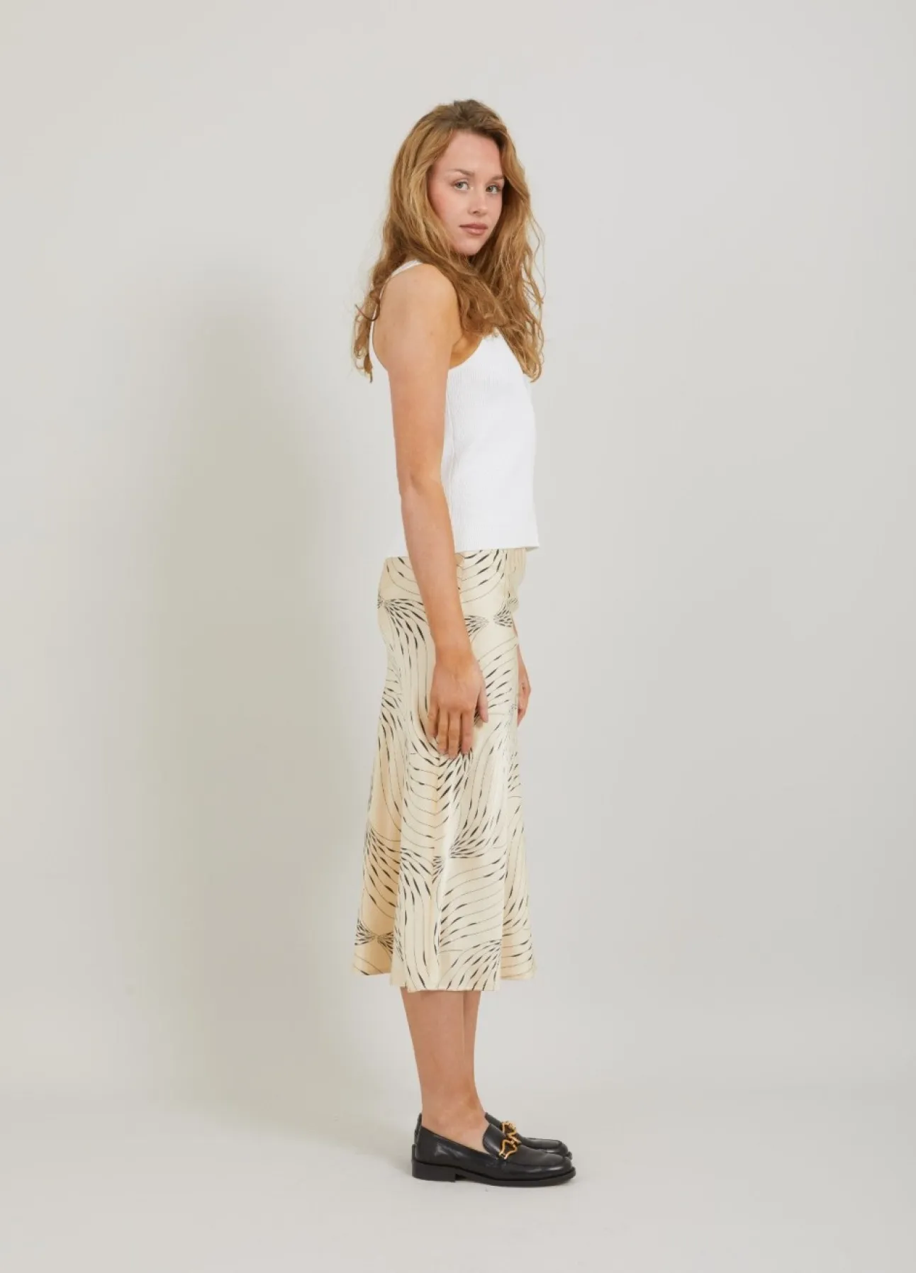 Kvinde Coster Copenhagen Strik^Cc Heart Elena Halterneck Strik Top