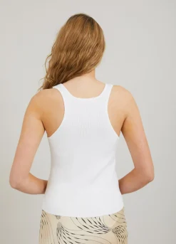 Kvinde Coster Copenhagen Strik^Cc Heart Elena Halterneck Strik Top