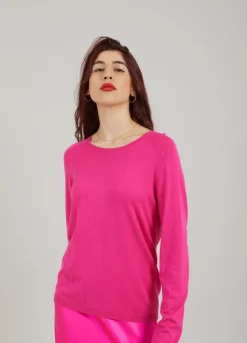 Kvinde Coster Copenhagen Strik^Cc Heart Ella Bluse M. Lange Aermer