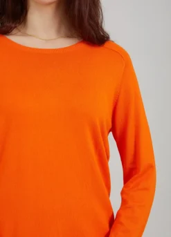 Kvinde Coster Copenhagen Strik^Cc Heart Ella Bluse M. Lange Aermer