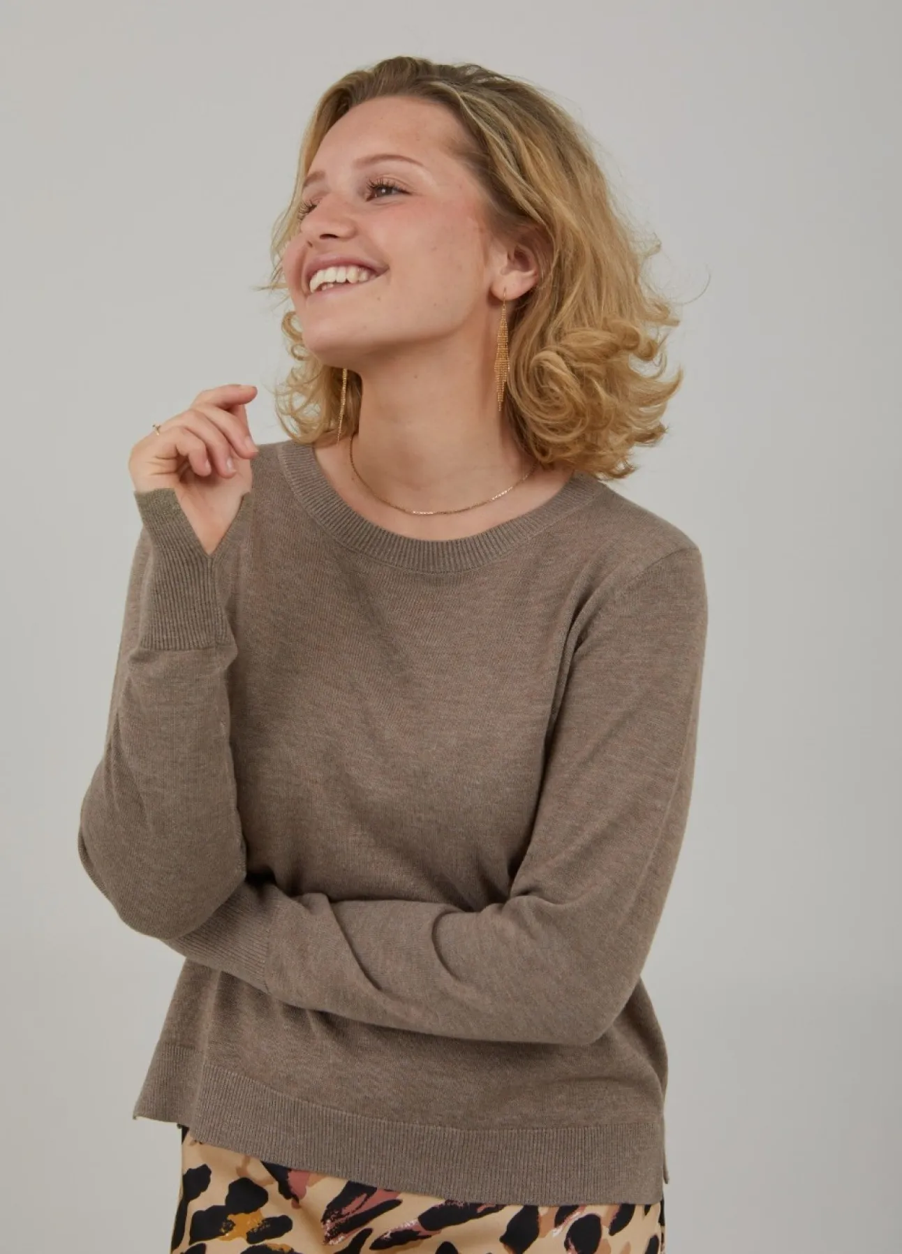 Kvinde Coster Copenhagen Strik^Cc Heart Julia Cashmere O-Hals