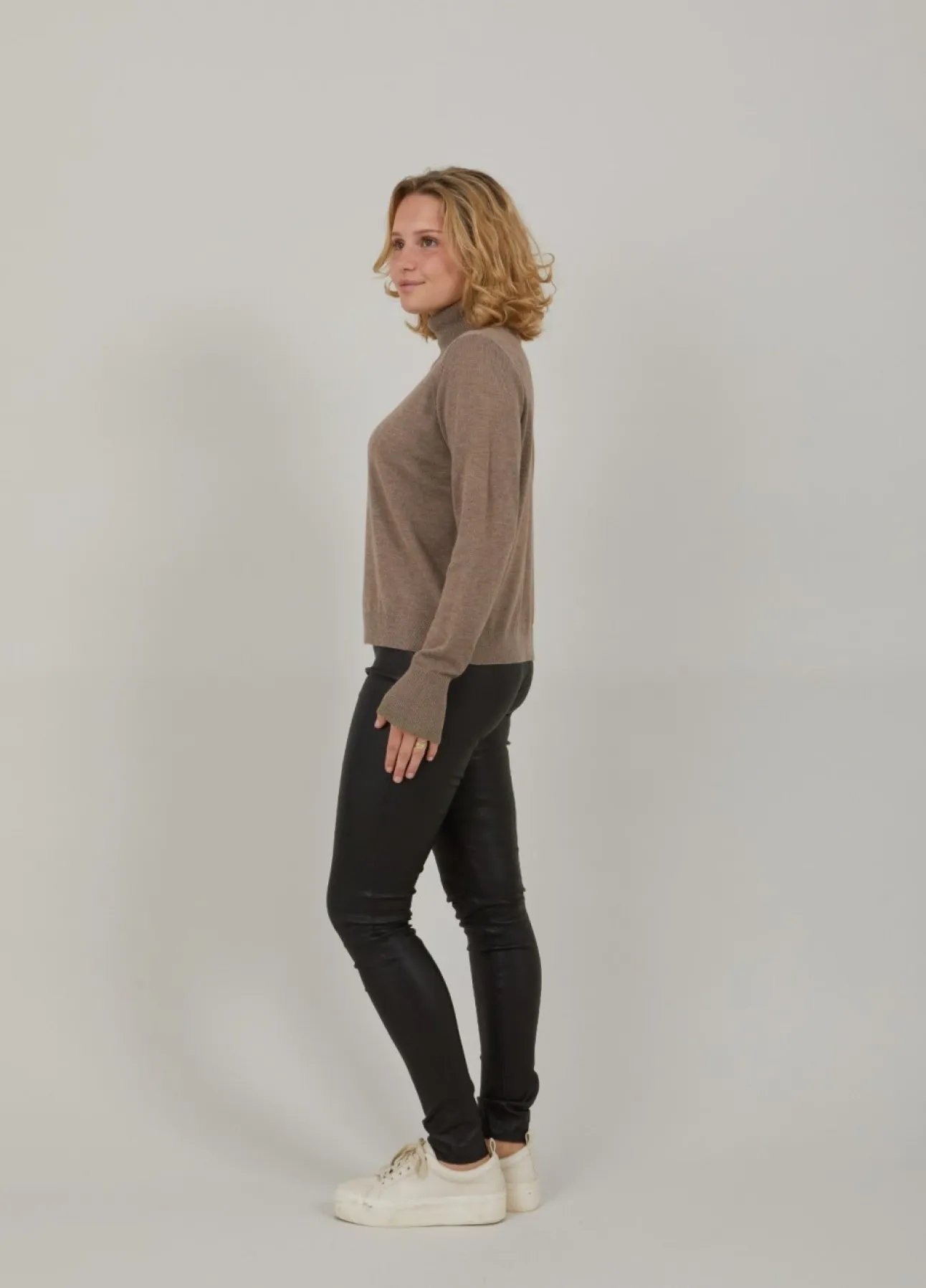 Kvinde Coster Copenhagen Strik^Cc Heart Julia Cashmere Rullehals