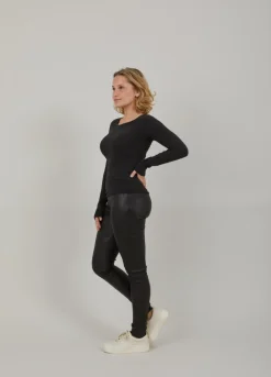 Kvinde Coster Copenhagen Strik^Cc Heart Lana Uld Langaermet