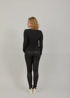 Kvinde Coster Copenhagen Strik^Cc Heart Lana Uld Langaermet