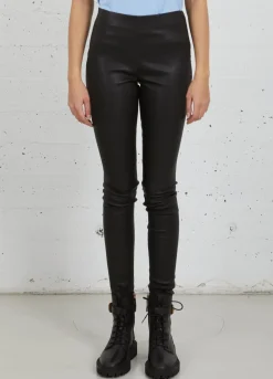 Kvinde Coster Copenhagen Læder^Cc Heart Læderleggings