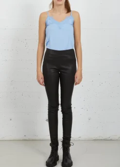 Kvinde Coster Copenhagen Bukser^Cc Heart Læderleggings