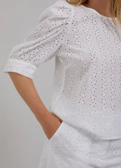 Kvinde Coster Copenhagen Shorts^Cc Heart Lena Short M. Broderie Anglaise