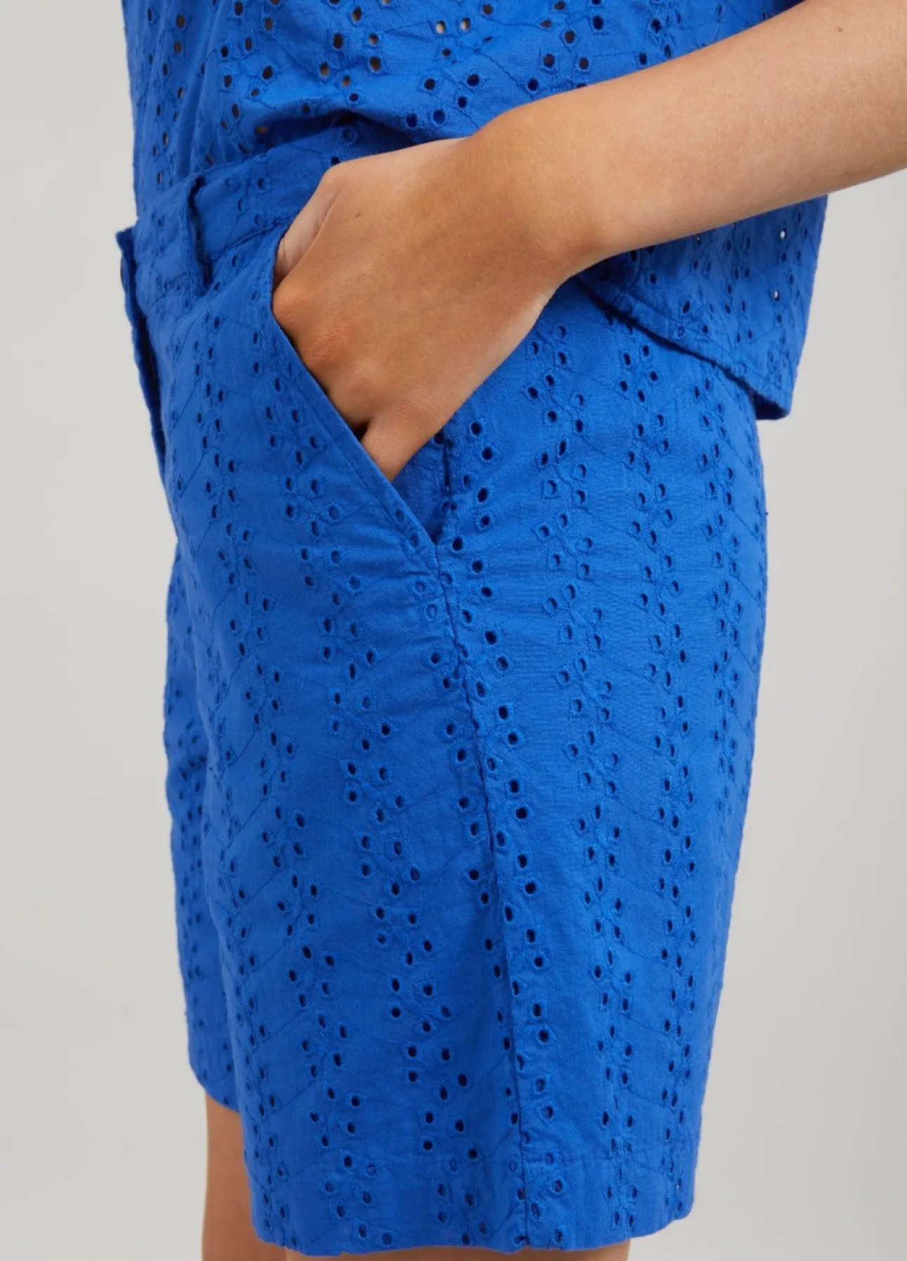 Kvinde Coster Copenhagen Shorts^Cc Heart Lena Short M. Broderie Anglaise