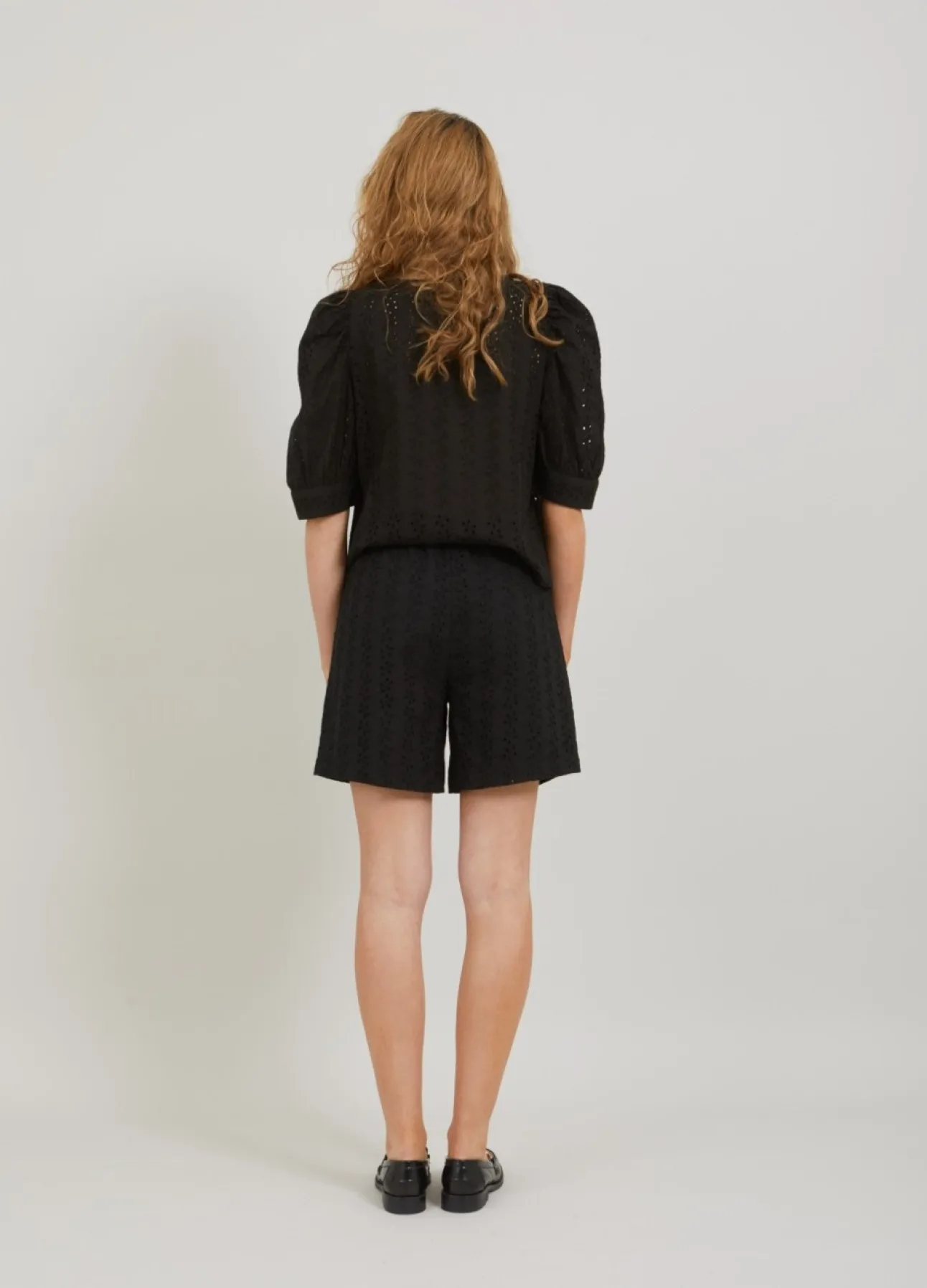 Kvinde Coster Copenhagen Shorts^Cc Heart Lena Short M. Broderie Anglaise
