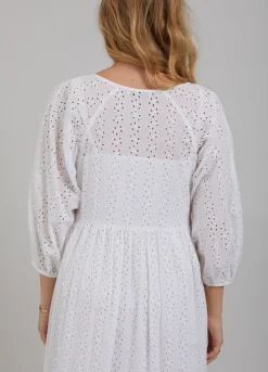 Kvinde Coster Copenhagen Kjoler^Cc Heart Nora Kjole M. Broderie Anglaise