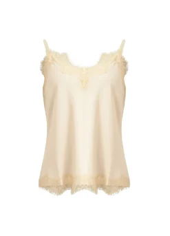 Kvinde Coster Copenhagen Toppe^Cc Heart Top Med Blonder