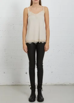 Kvinde Coster Copenhagen Toppe^Cc Heart Top Med Blonder