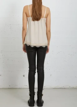 Kvinde Coster Copenhagen Toppe^Cc Heart Top Med Blonder