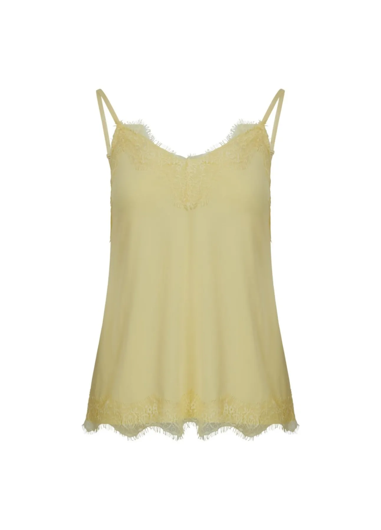 Kvinde Coster Copenhagen Toppe^Cc Heart Top Med Blonder