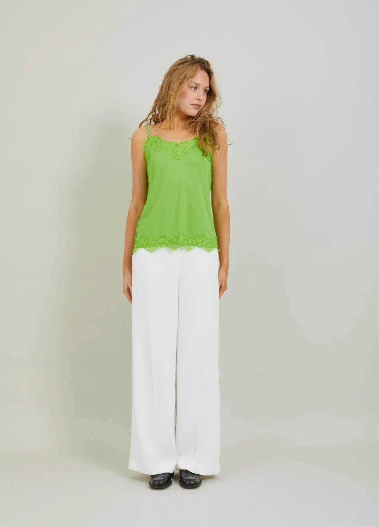 Kvinde Coster Copenhagen Toppe^Cc Heart Top Med Blonder