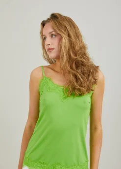 Kvinde Coster Copenhagen Toppe^Cc Heart Top Med Blonder