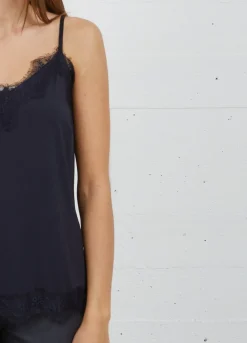 Kvinde Coster Copenhagen Toppe^Cc Heart Top Med Blonder