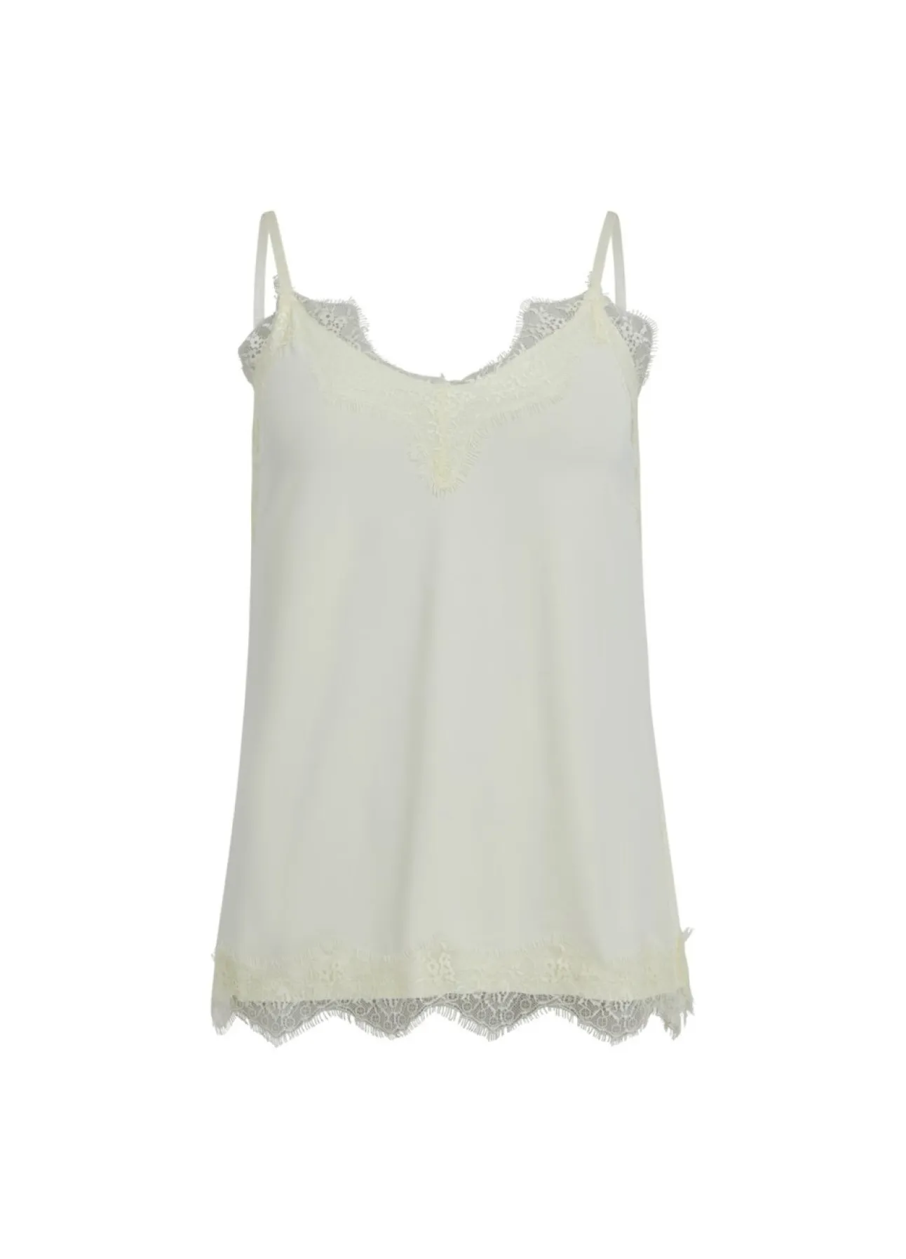 Kvinde Coster Copenhagen Toppe^Cc Heart Top Med Blonder
