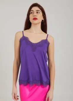 Kvinde Coster Copenhagen Toppe^Cc Heart Top Med Blonder
