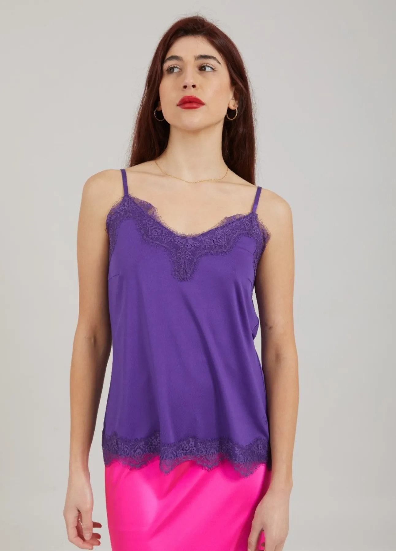 Kvinde Coster Copenhagen Toppe^Cc Heart Top Med Blonder