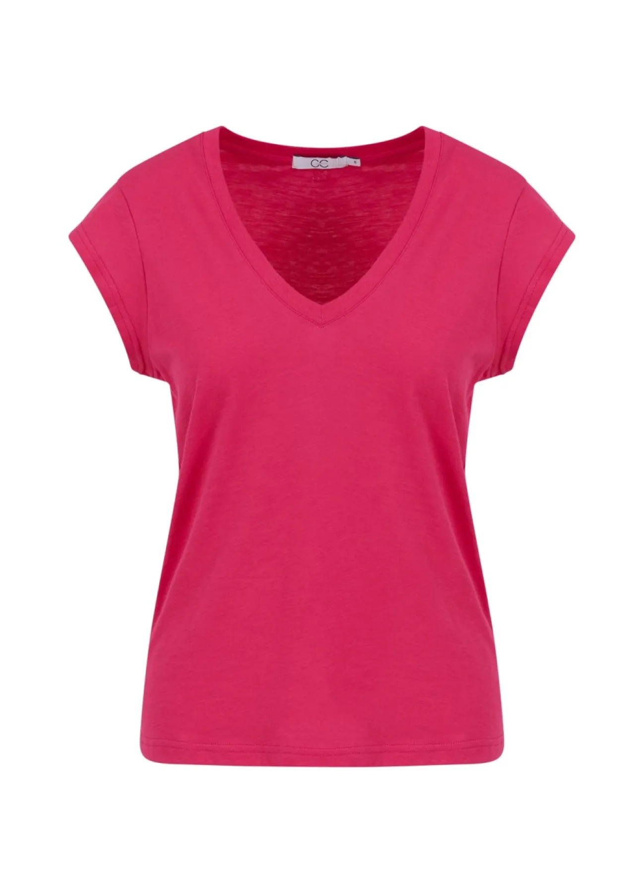 Kvinde Coster Copenhagen T-Shirts^Cc Heart T-Shirt Med V-Hals