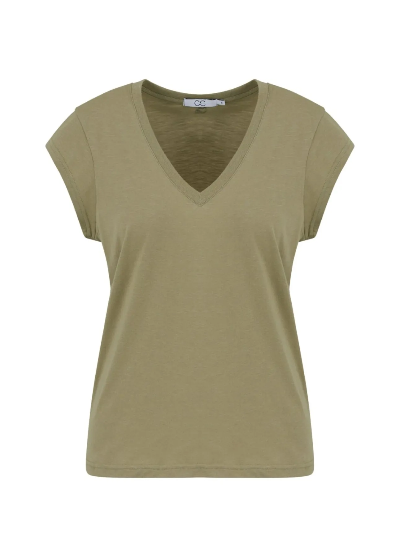 Kvinde Coster Copenhagen T-Shirts^Cc Heart T-Shirt Med V-Hals