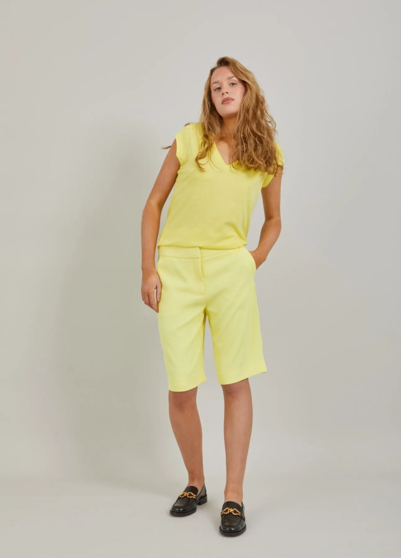 Kvinde Coster Copenhagen T-Shirts^Cc Heart T-Shirt Med V-Hals
