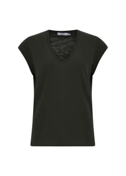 Kvinde Coster Copenhagen T-Shirts^Cc Heart T-Shirt Med V-Hals