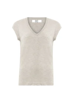 Kvinde Coster Copenhagen T-Shirts^Cc Heart T-Shirt Med V-Hals