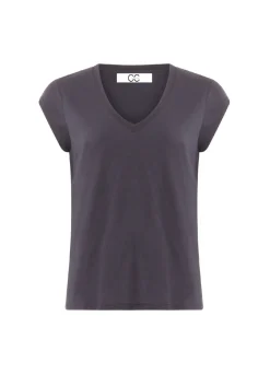 Kvinde Coster Copenhagen T-Shirts^Cc Heart T-Shirt Med V-Hals