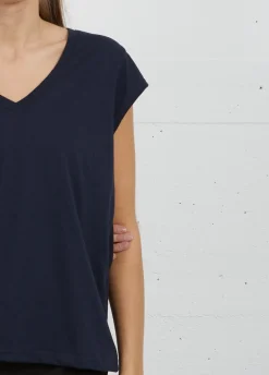 Kvinde Coster Copenhagen T-Shirts^Cc Heart T-Shirt Med V-Hals