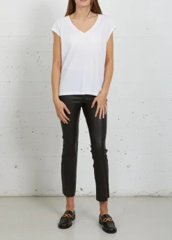 Kvinde Coster Copenhagen T-Shirts^Cc Heart T-Shirt Med V-Hals