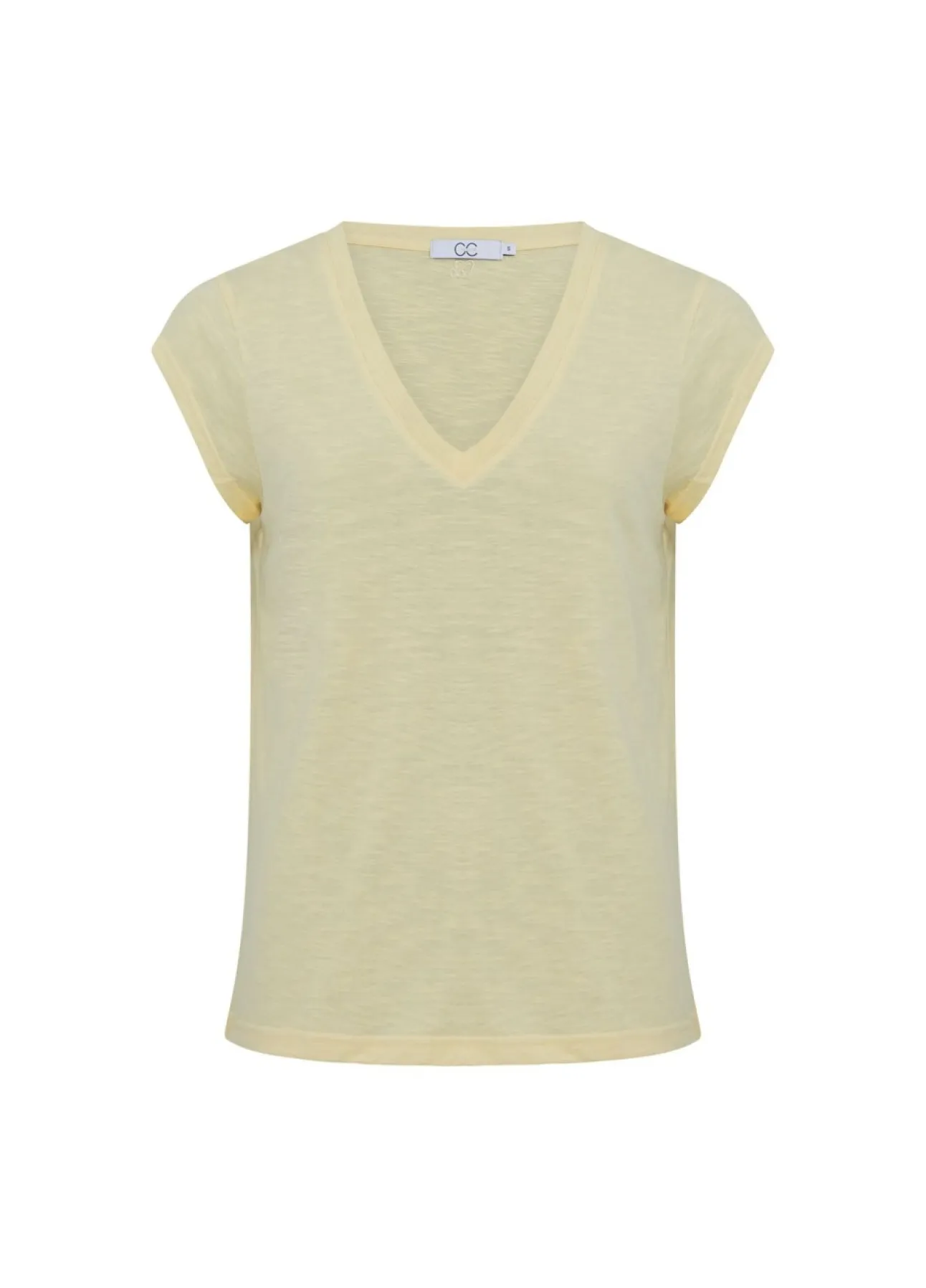 Kvinde Coster Copenhagen T-Shirts^Cc Heart T-Shirt Med V-Hals