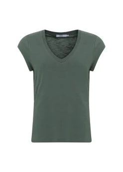 Kvinde Coster Copenhagen T-Shirts^Cc Heart T-Shirt Med V-Hals