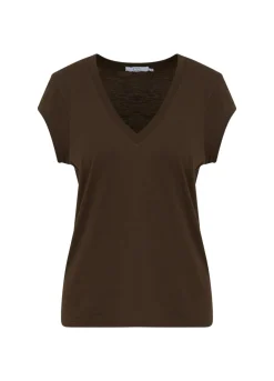 Kvinde Coster Copenhagen T-Shirts^Cc Heart T-Shirt Med V-Hals