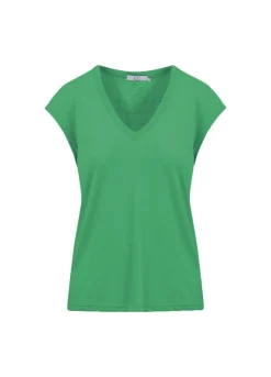 Kvinde Coster Copenhagen T-Shirts^Cc Heart T-Shirt Med V-Hals