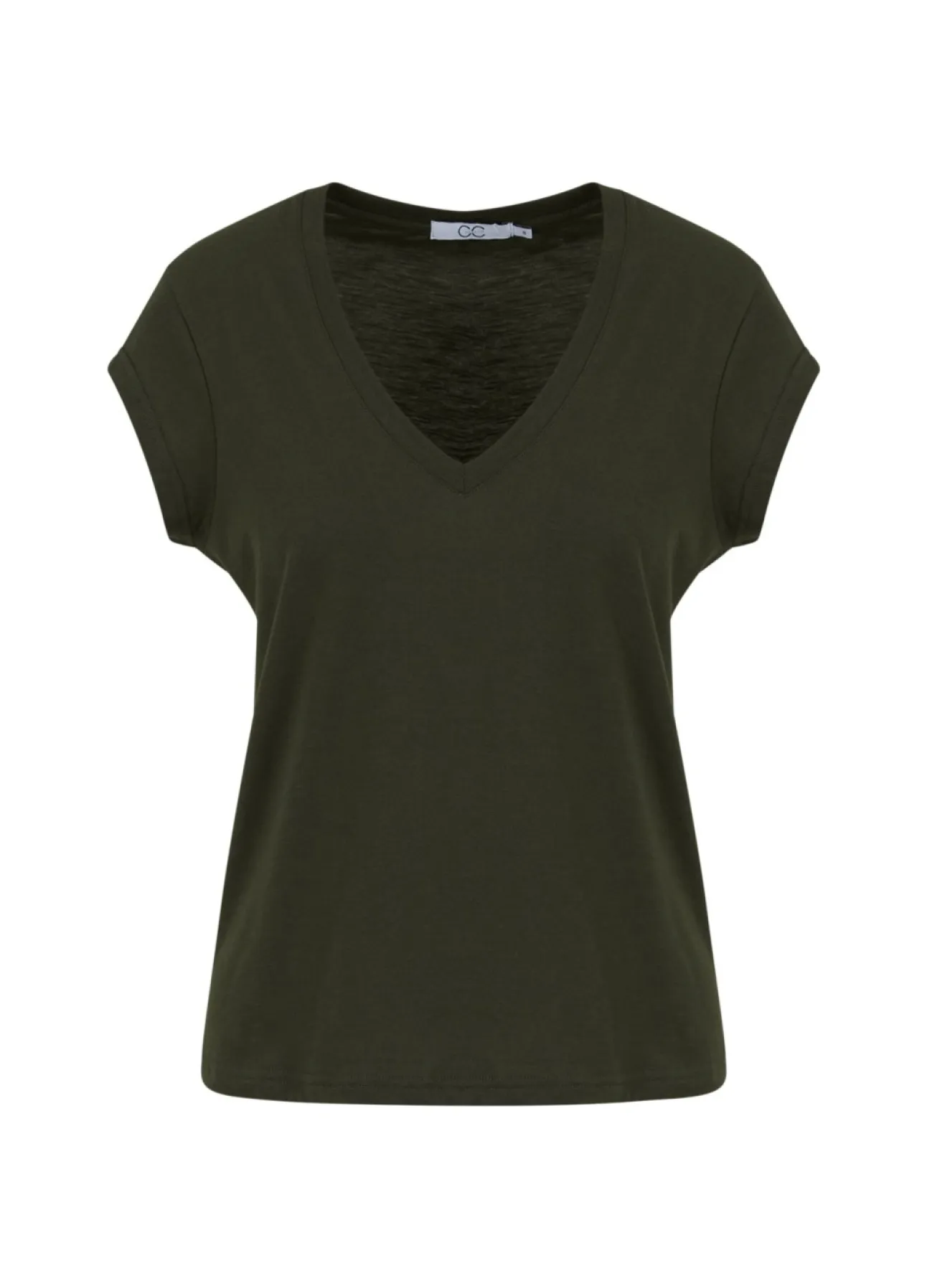 Kvinde Coster Copenhagen T-Shirts^Cc Heart T-Shirt Med V-Hals