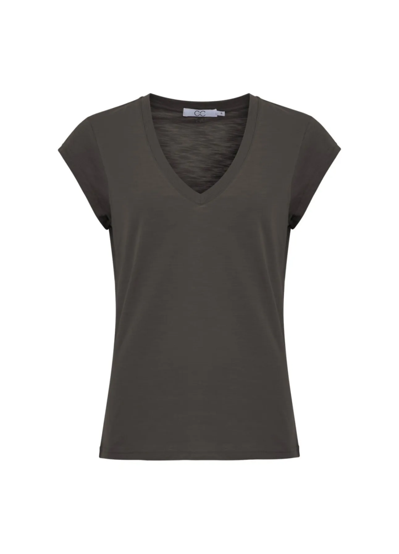 Kvinde Coster Copenhagen T-Shirts^Cc Heart T-Shirt Med V-Hals