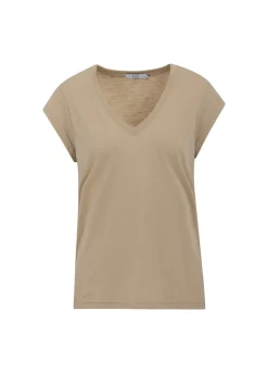 Kvinde Coster Copenhagen T-Shirts^Cc Heart T-Shirt Med V-Hals