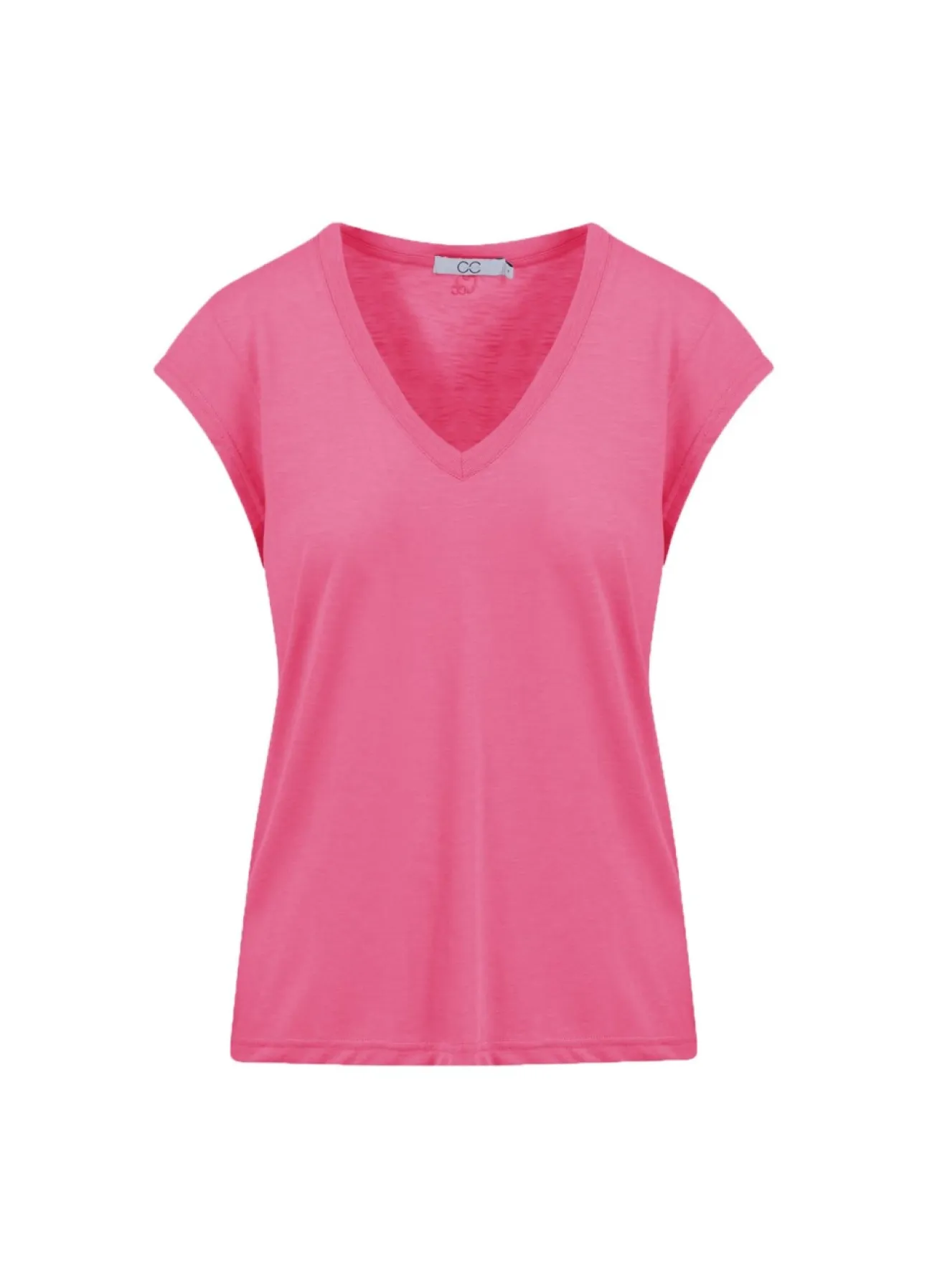 Kvinde Coster Copenhagen T-Shirts^Cc Heart T-Shirt Med V-Hals