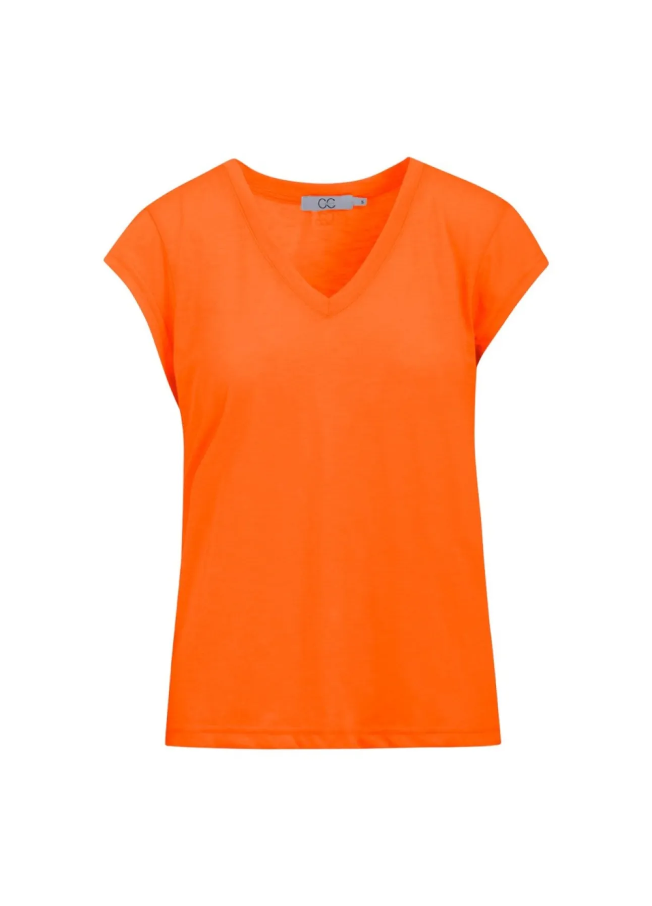 Kvinde Coster Copenhagen T-Shirts^Cc Heart T-Shirt Med V-Hals