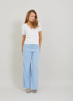 Kvinde Coster Copenhagen Strik^Cc Hear Willa Kortaermet Cardigan