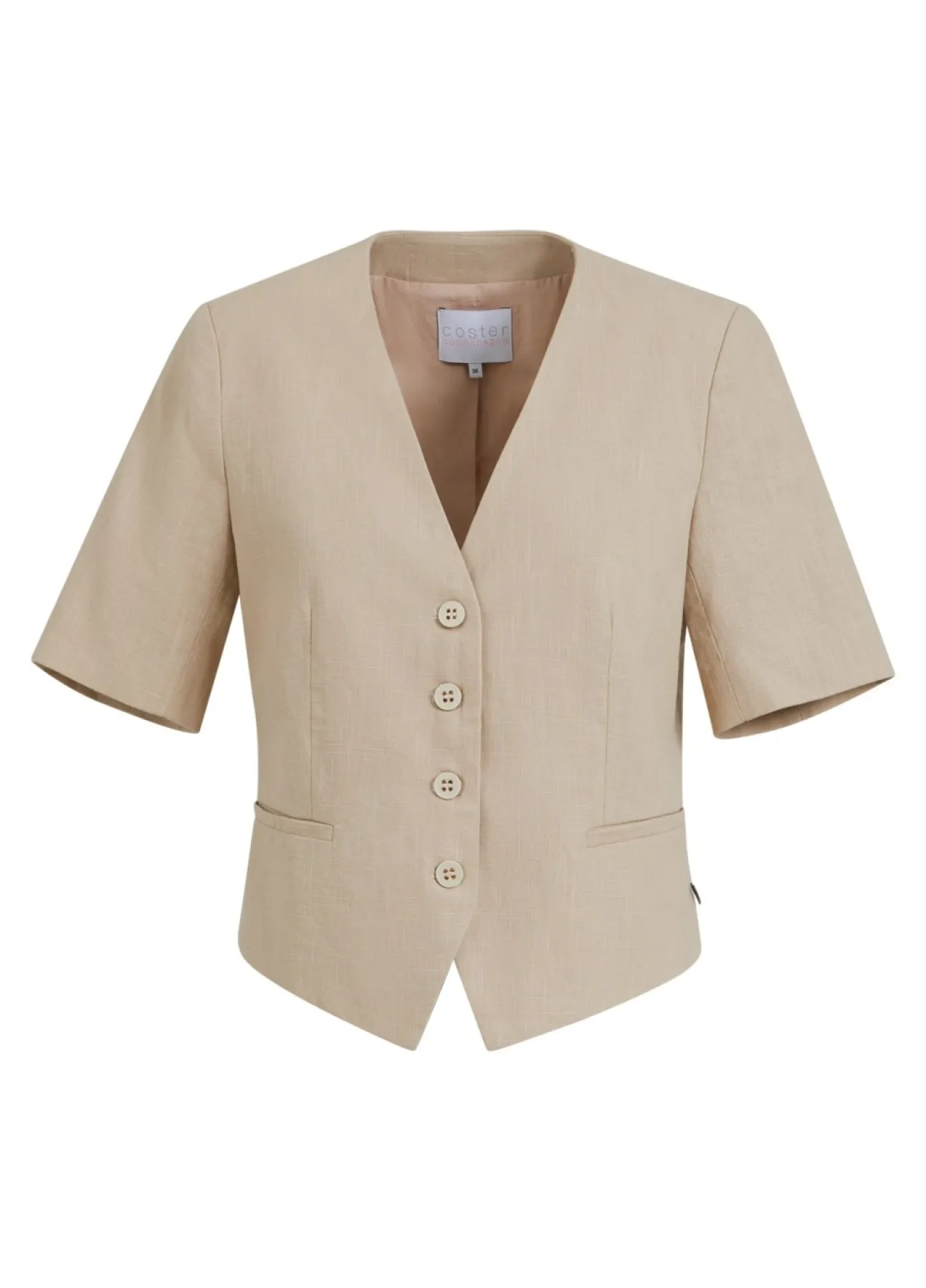 Kvinde Coster Copenhagen Blazers^Cropped Blazer M. Korteaermer